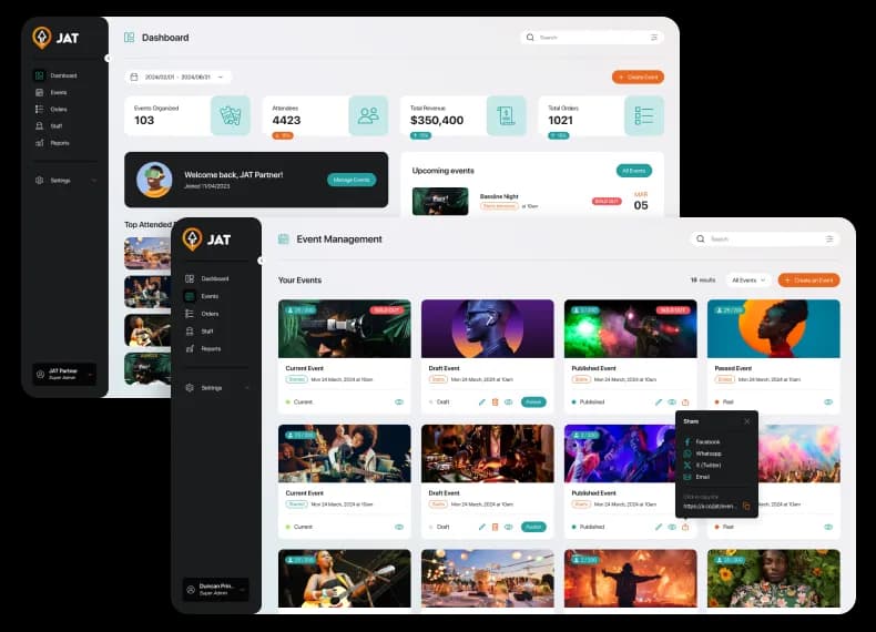 Effortlessly Organize and Manage Events